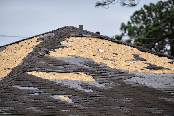 Roof Damage Restoration in Danville