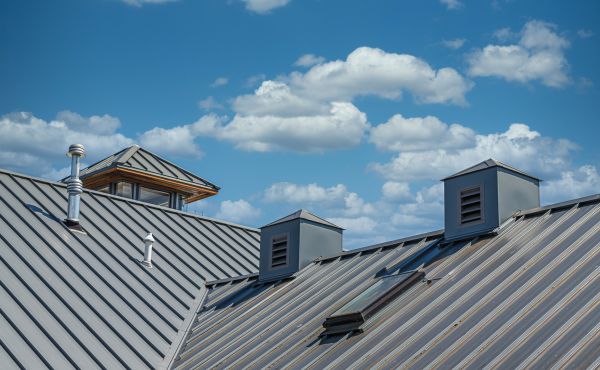 Steel Roof Construction in Danville